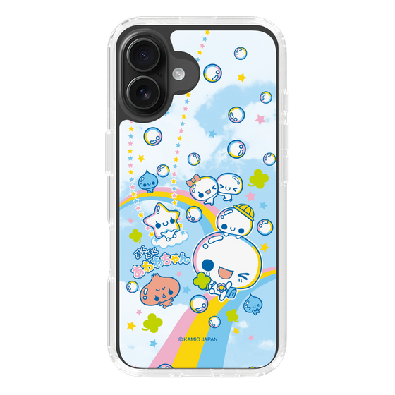 スリムプロテクションケース［ ぷくぷくあわわちゃん - レインボー ］
