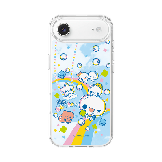 スリムプロテクションケース［ ぷくぷくあわわちゃん - レインボー ］