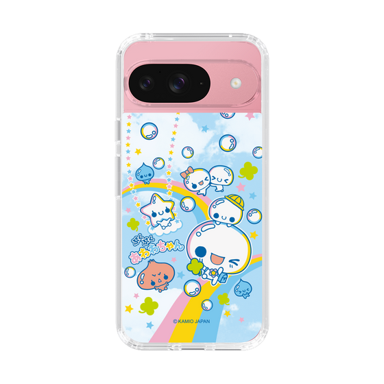 スリムプロテクションケース［ ぷくぷくあわわちゃん - レインボー ］