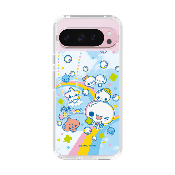 スリムプロテクションケース［ ぷくぷくあわわちゃん - レインボー ］