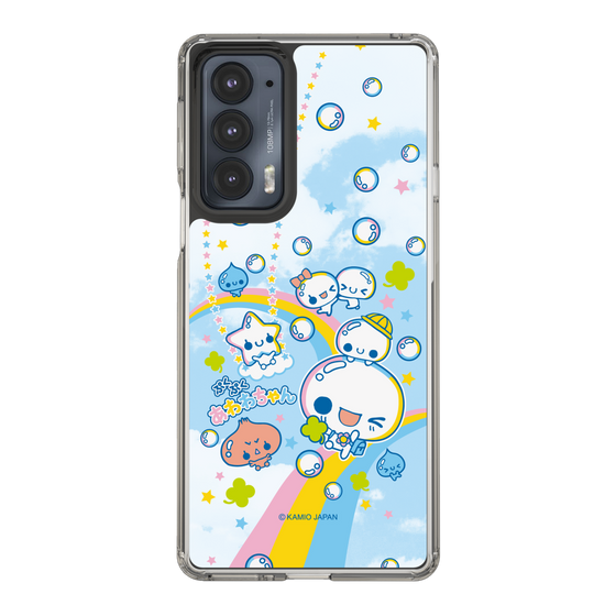 スリムプロテクションケース［ ぷくぷくあわわちゃん - レインボー ］