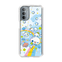 スリムプロテクションケース［ ぷくぷくあわわちゃん - レインボー ］