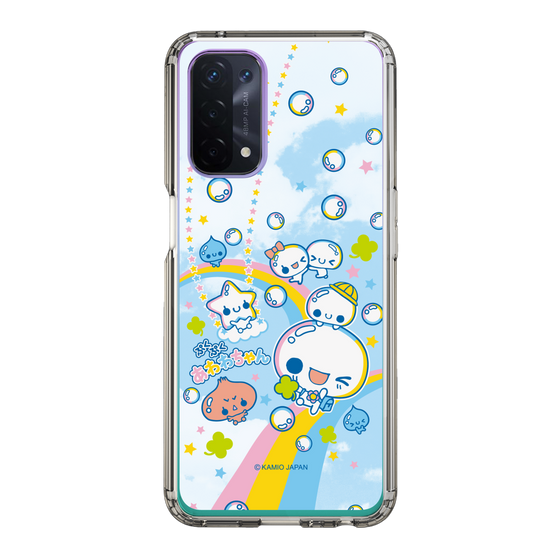 スリムプロテクションケース［ ぷくぷくあわわちゃん - レインボー ］