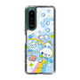 スリムプロテクションケース［ ぷくぷくあわわちゃん - レインボー ］