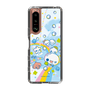 スリムプロテクションケース［ ぷくぷくあわわちゃん - レインボー ］