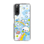 スリムプロテクションケース［ ぷくぷくあわわちゃん - レインボー ］