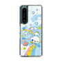 スリムプロテクションケース［ ぷくぷくあわわちゃん - レインボー ］