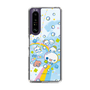 スリムプロテクションケース［ ぷくぷくあわわちゃん - レインボー ］