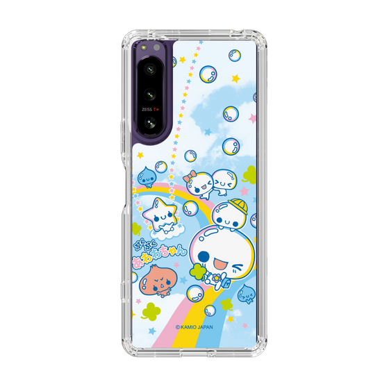 スリムプロテクションケース［ ぷくぷくあわわちゃん - レインボー ］