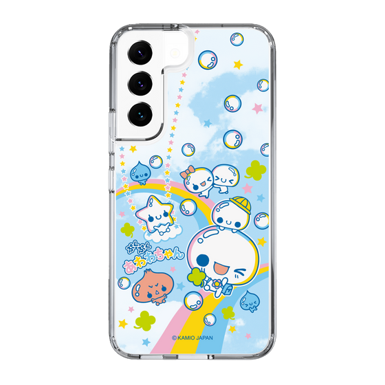スリムプロテクションケース［ ぷくぷくあわわちゃん - レインボー ］