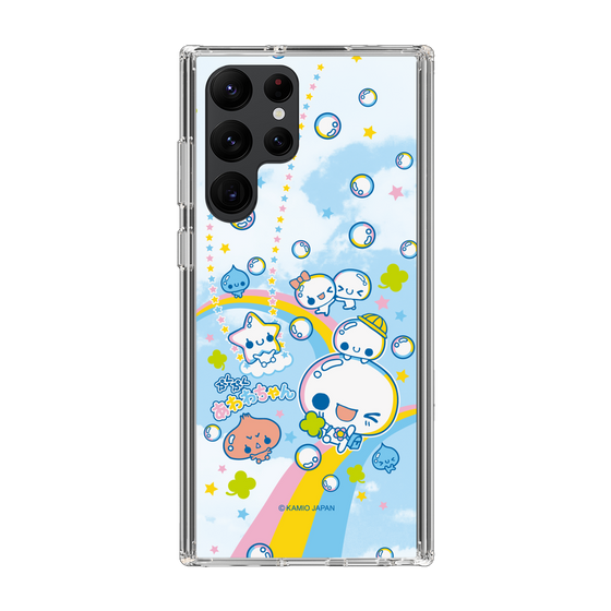 スリムプロテクションケース［ ぷくぷくあわわちゃん - レインボー ］