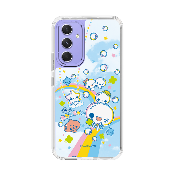 スリムプロテクションケース［ ぷくぷくあわわちゃん - レインボー ］
