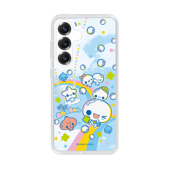 スリムプロテクションケース［ ぷくぷくあわわちゃん - レインボー ］