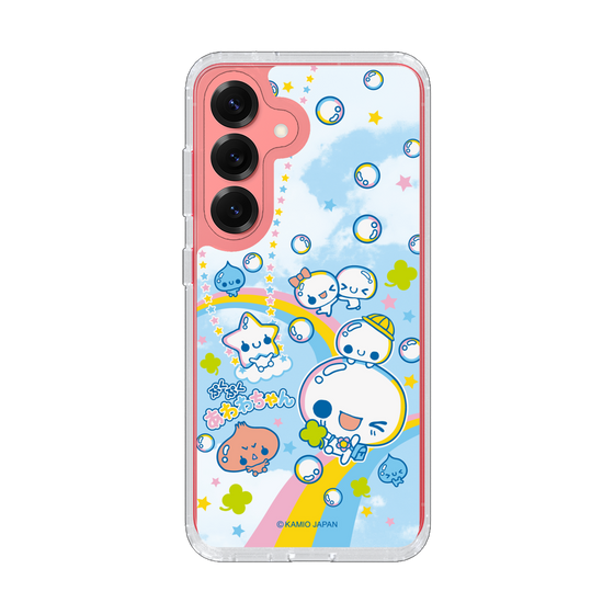 スリムプロテクションケース［ ぷくぷくあわわちゃん - レインボー ］