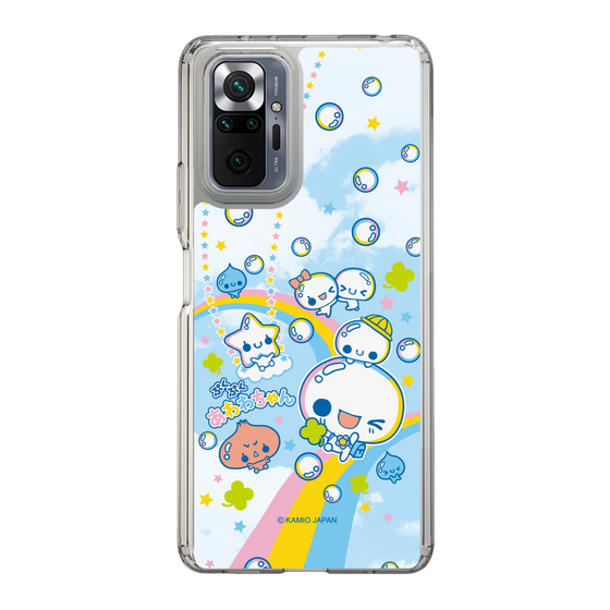 スリムプロテクションケース［ ぷくぷくあわわちゃん - レインボー ］