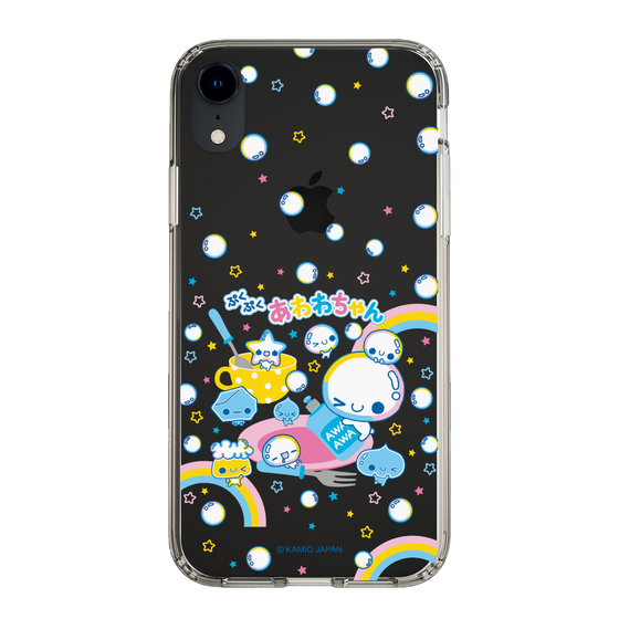 スリムプロテクションケース［ ぷくぷくあわわちゃん - しゃぼんだま ］