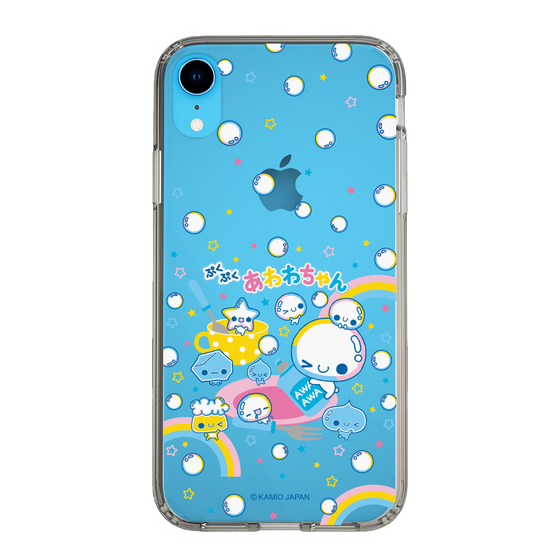 スリムプロテクションケース［ ぷくぷくあわわちゃん - しゃぼんだま ］