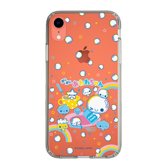 スリムプロテクションケース［ ぷくぷくあわわちゃん - しゃぼんだま ］