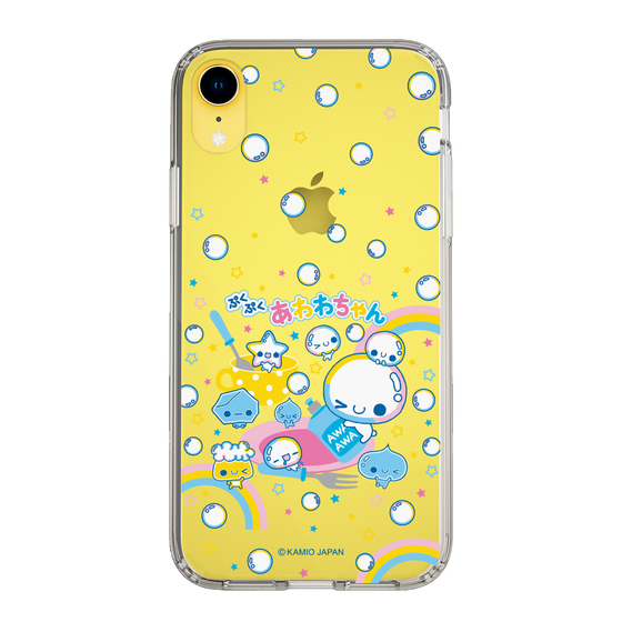 スリムプロテクションケース［ ぷくぷくあわわちゃん - しゃぼんだま ］
