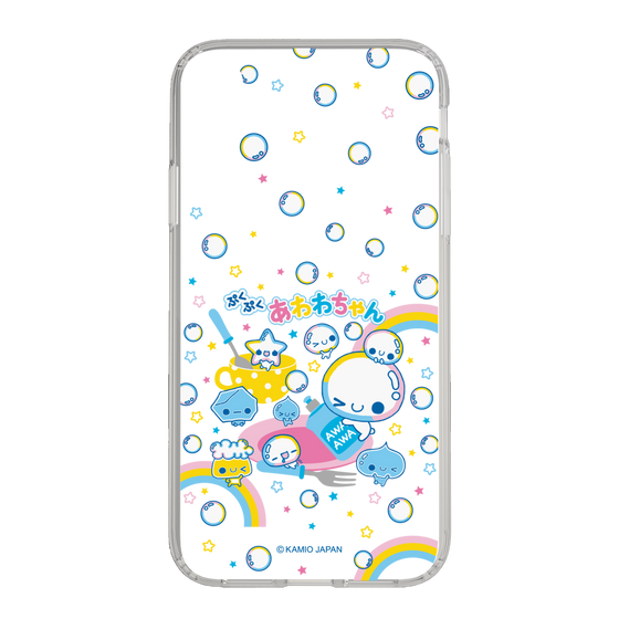 スリムプロテクションケース［ ぷくぷくあわわちゃん - しゃぼんだま ］