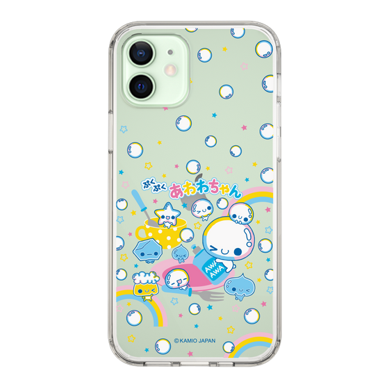 スリムプロテクションケース［ ぷくぷくあわわちゃん - しゃぼんだま ］