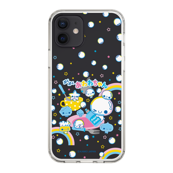 スリムプロテクションケース［ ぷくぷくあわわちゃん - しゃぼんだま ］