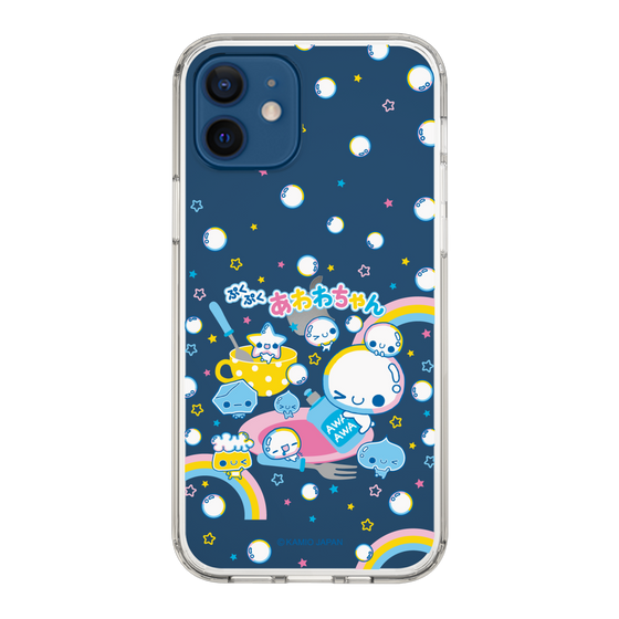 スリムプロテクションケース［ ぷくぷくあわわちゃん - しゃぼんだま ］