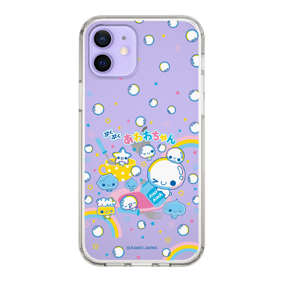 スリムプロテクションケース［ ぷくぷくあわわちゃん - しゃぼんだま ］
