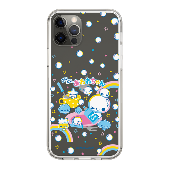 スリムプロテクションケース［ ぷくぷくあわわちゃん - しゃぼんだま ］