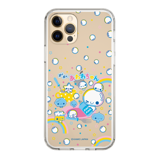 スリムプロテクションケース［ ぷくぷくあわわちゃん - しゃぼんだま ］