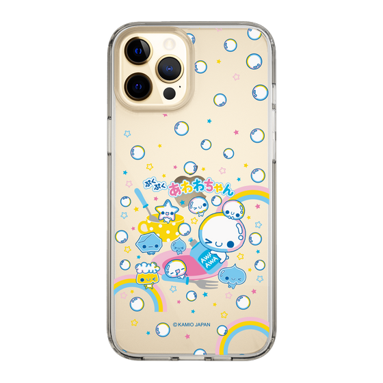 スリムプロテクションケース［ ぷくぷくあわわちゃん - しゃぼんだま ］