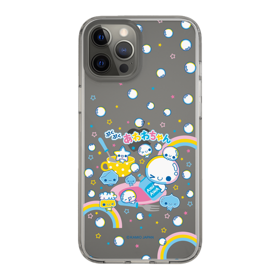 スリムプロテクションケース［ ぷくぷくあわわちゃん - しゃぼんだま ］