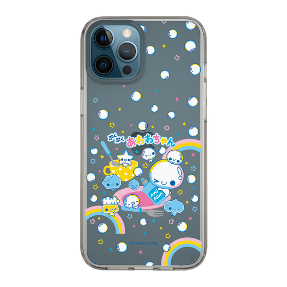 スリムプロテクションケース［ ぷくぷくあわわちゃん - しゃぼんだま ］