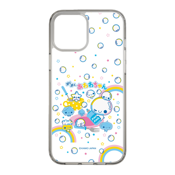 スリムプロテクションケース［ ぷくぷくあわわちゃん - しゃぼんだま ］
