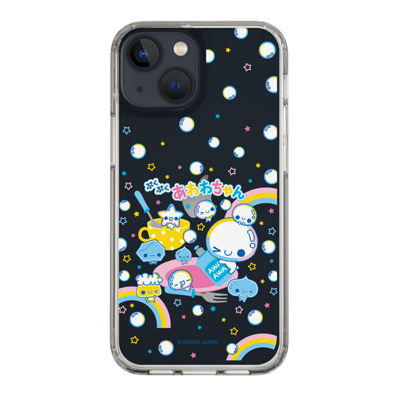 スリムプロテクションケース［ ぷくぷくあわわちゃん - しゃぼんだま ］