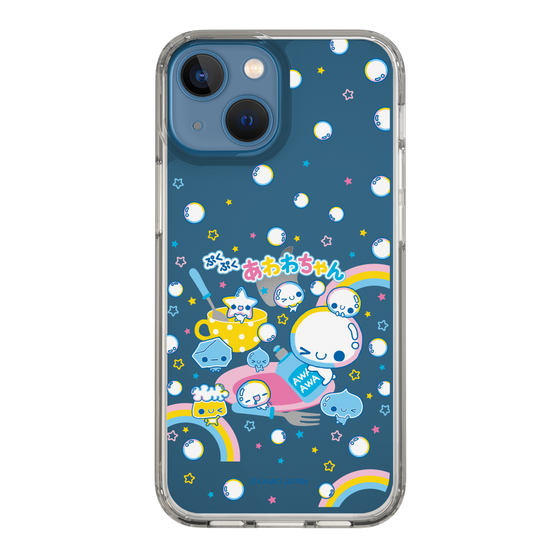 スリムプロテクションケース［ ぷくぷくあわわちゃん - しゃぼんだま ］