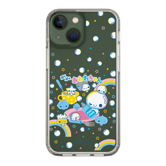 スリムプロテクションケース［ ぷくぷくあわわちゃん - しゃぼんだま ］