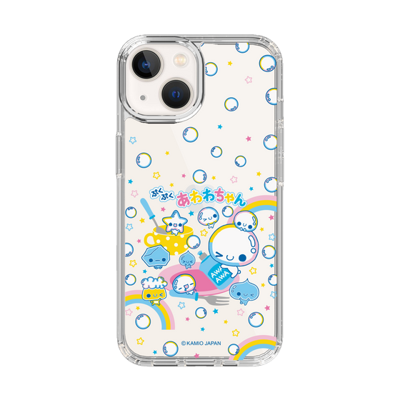 スリムプロテクションケース［ ぷくぷくあわわちゃん - しゃぼんだま ］
