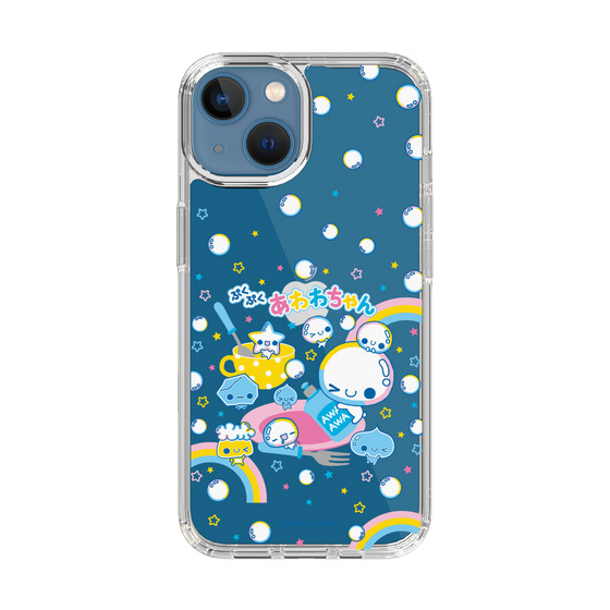 スリムプロテクションケース［ ぷくぷくあわわちゃん - しゃぼんだま ］