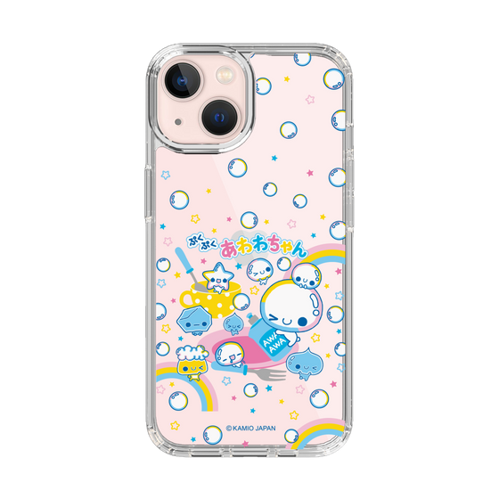 スリムプロテクションケース［ ぷくぷくあわわちゃん - しゃぼんだま ］