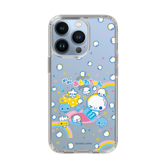 スリムプロテクションケース［ ぷくぷくあわわちゃん - しゃぼんだま ］
