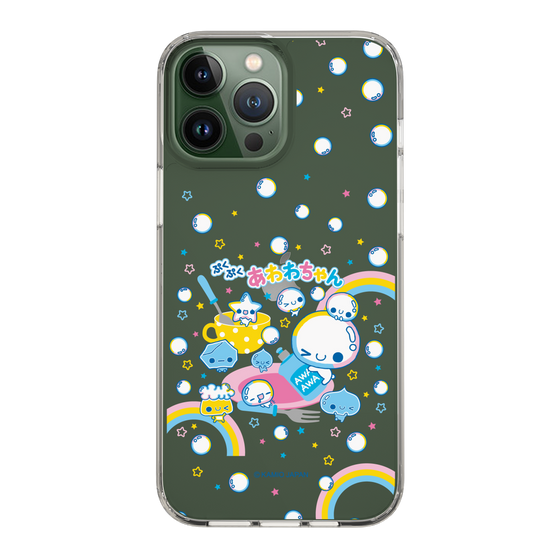 スリムプロテクションケース［ ぷくぷくあわわちゃん - しゃぼんだま ］