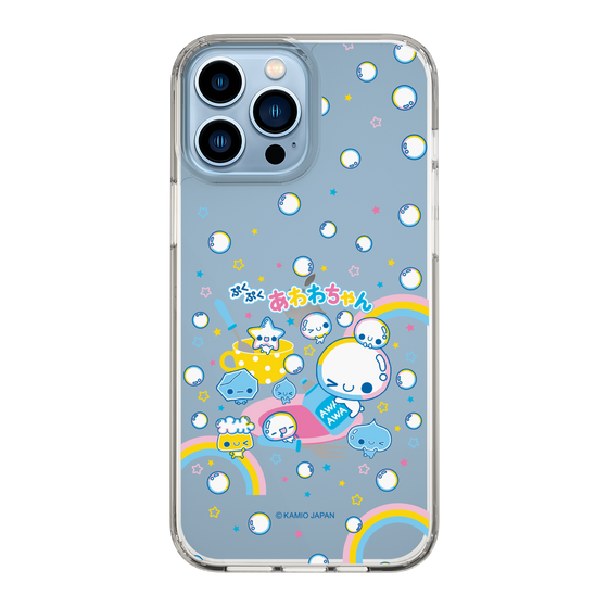 スリムプロテクションケース［ ぷくぷくあわわちゃん - しゃぼんだま ］