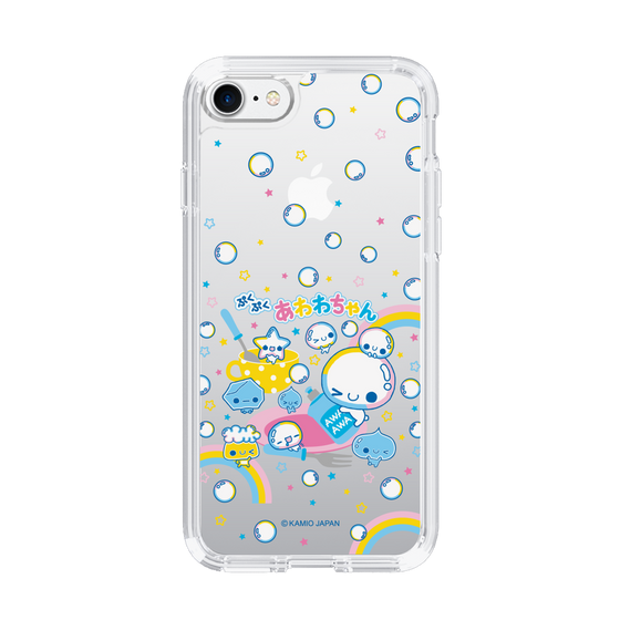 スリムプロテクションケース［ ぷくぷくあわわちゃん - しゃぼんだま ］