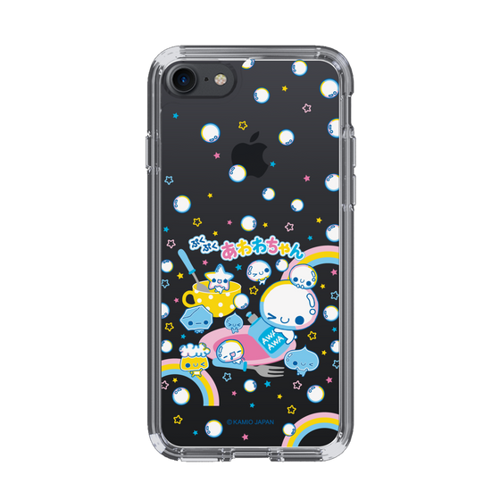 スリムプロテクションケース［ ぷくぷくあわわちゃん - しゃぼんだま ］
