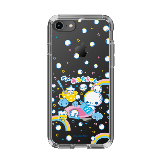 スリムプロテクションケース［ ぷくぷくあわわちゃん - しゃぼんだま ］