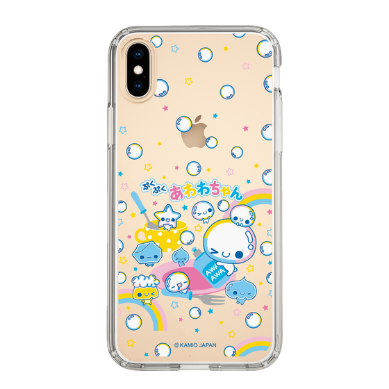 スリムプロテクションケース［ ぷくぷくあわわちゃん - しゃぼんだま ］