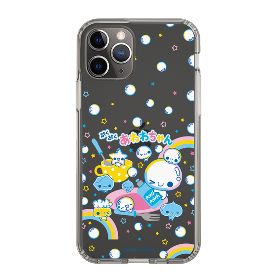 スリムプロテクションケース［ ぷくぷくあわわちゃん - しゃぼんだま ］