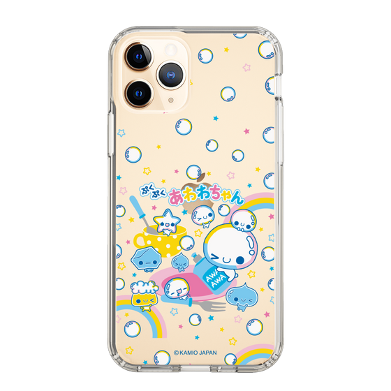 スリムプロテクションケース［ ぷくぷくあわわちゃん - しゃぼんだま ］
