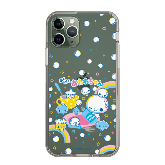 スリムプロテクションケース［ ぷくぷくあわわちゃん - しゃぼんだま ］